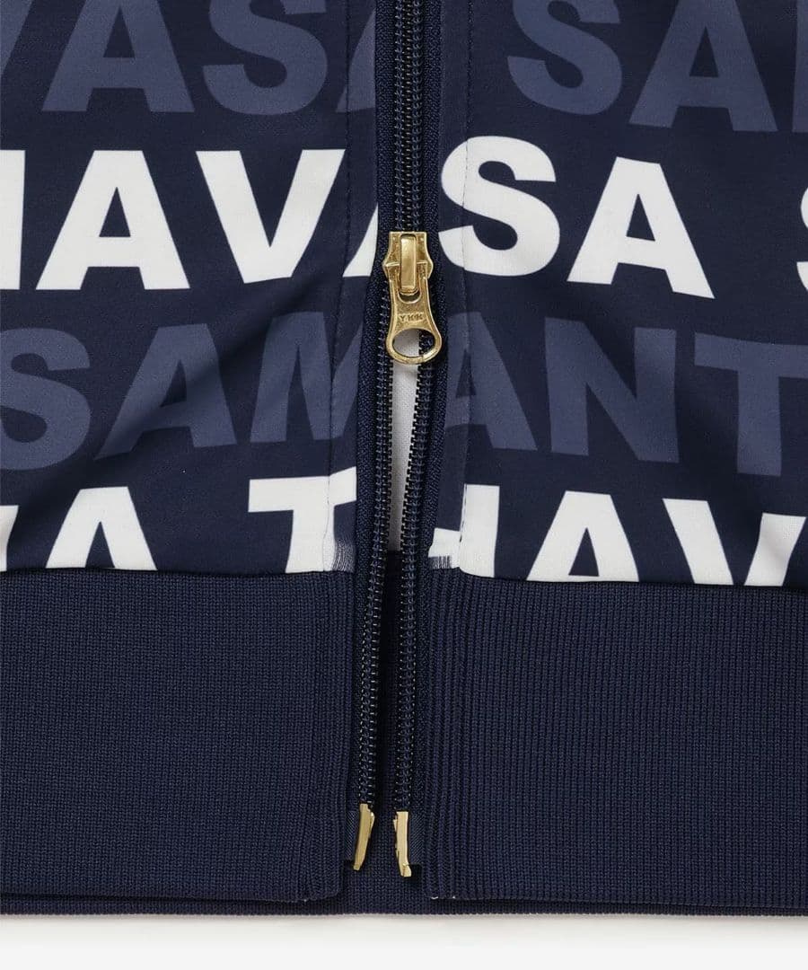 25%OFF　サマンサタバサ　総柄ロゴ　ゴルフパーカー　Ｌサイズ　ネイビー