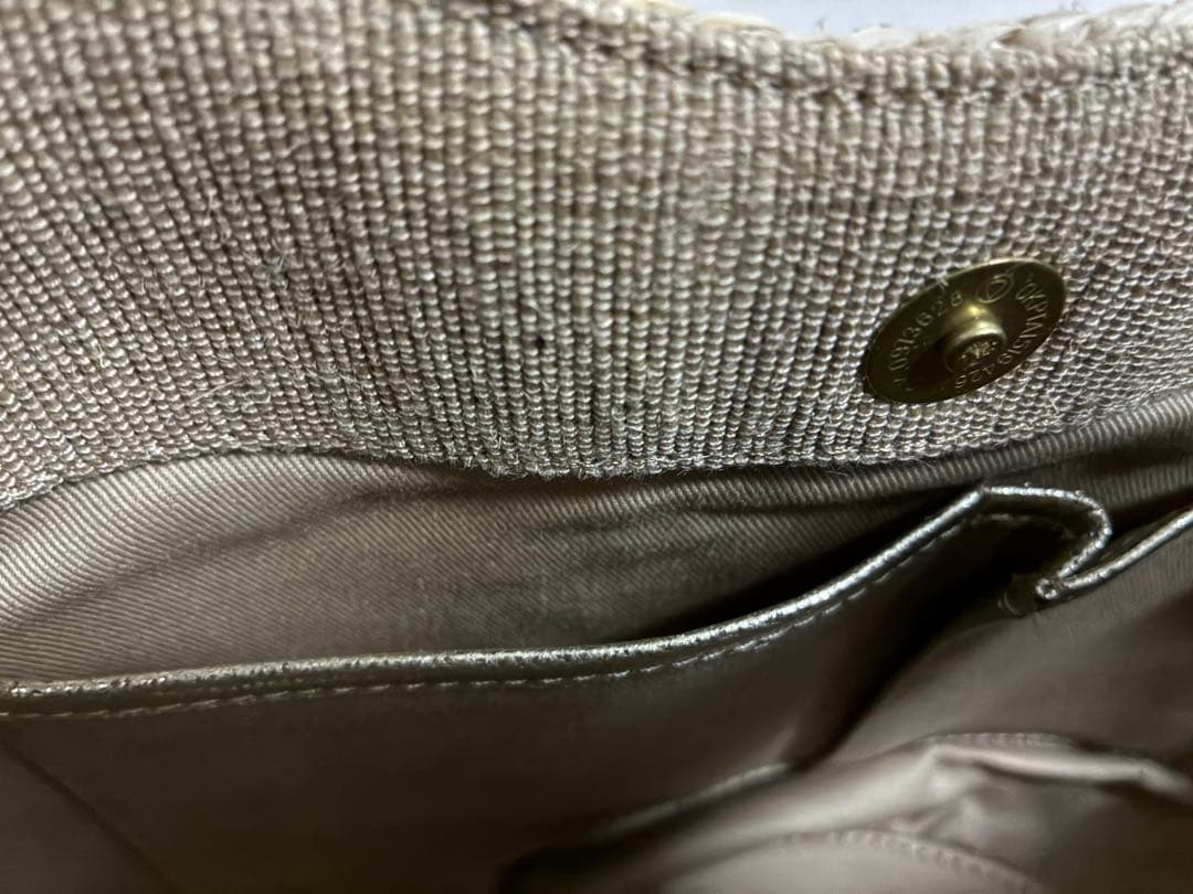 ヴィオラドーロ カゴバッグ サンドロ ラフィアテープハンドルトート