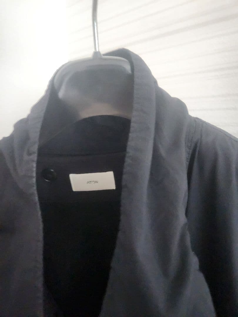 ATON　 別注 AIR WHEATHER SHORT MODS COAT