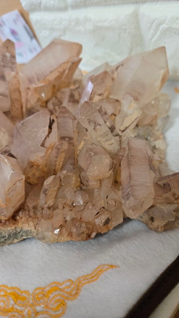 特価‼️天然石 赤水晶クラスター 特大 浄化