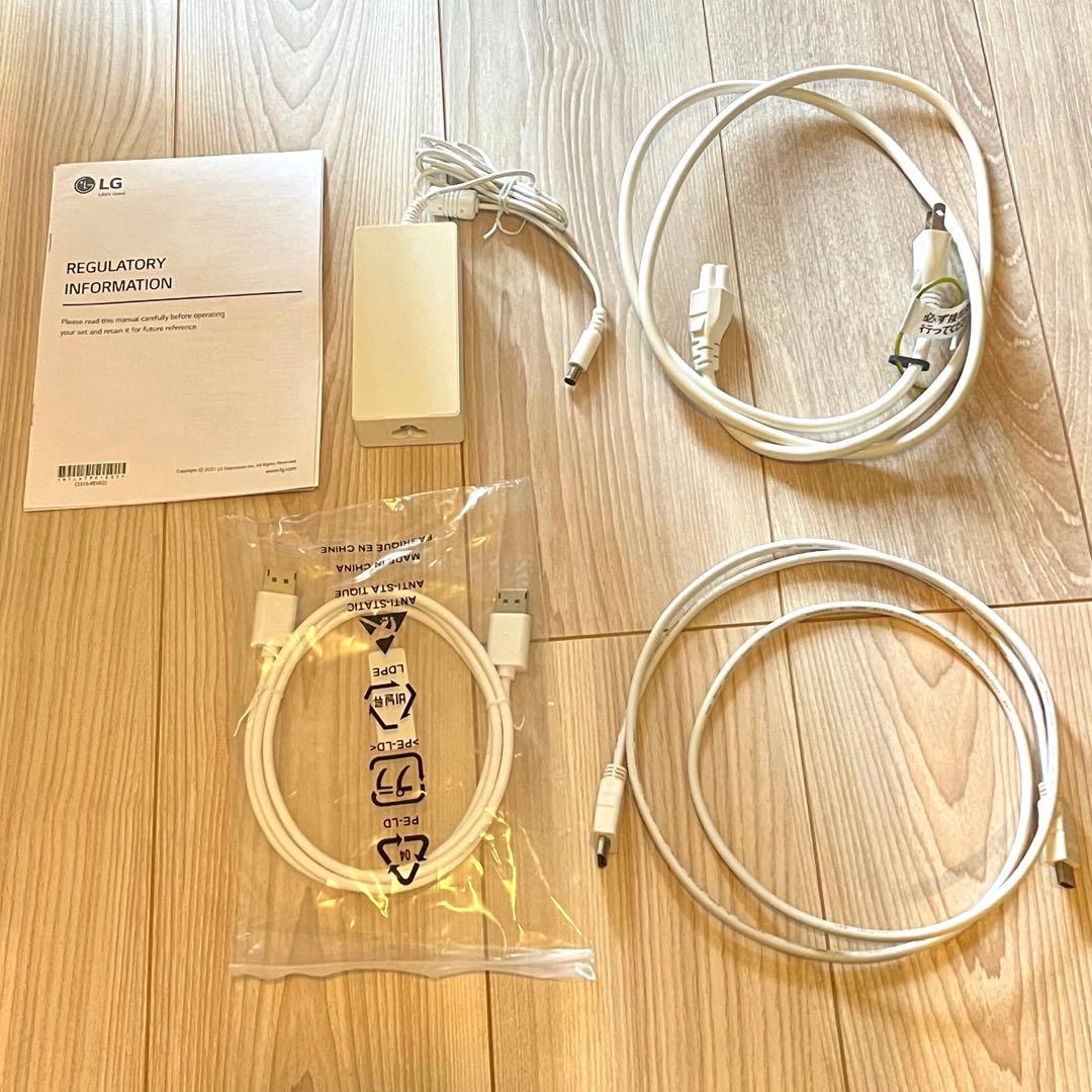 【美品】LG モニター ディスプレイ 32UN650-W 31.5インチ