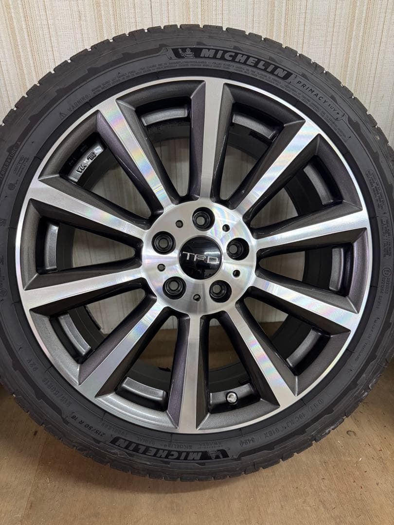 TRD TF6 18インチホイール.ミシュランタイヤ4本セット