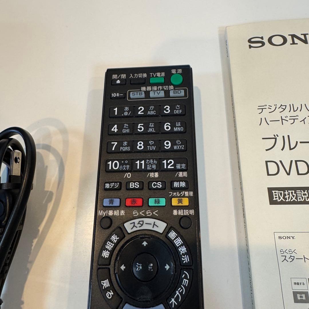 ソニーSONY ブルーレイレコーダー BDZ-AT750W