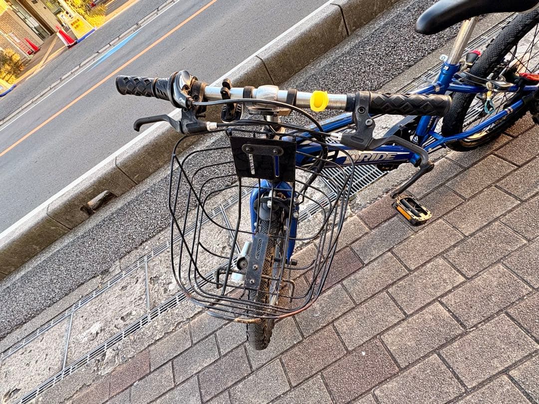 アトリュード ジュニアスポーツバイク 青