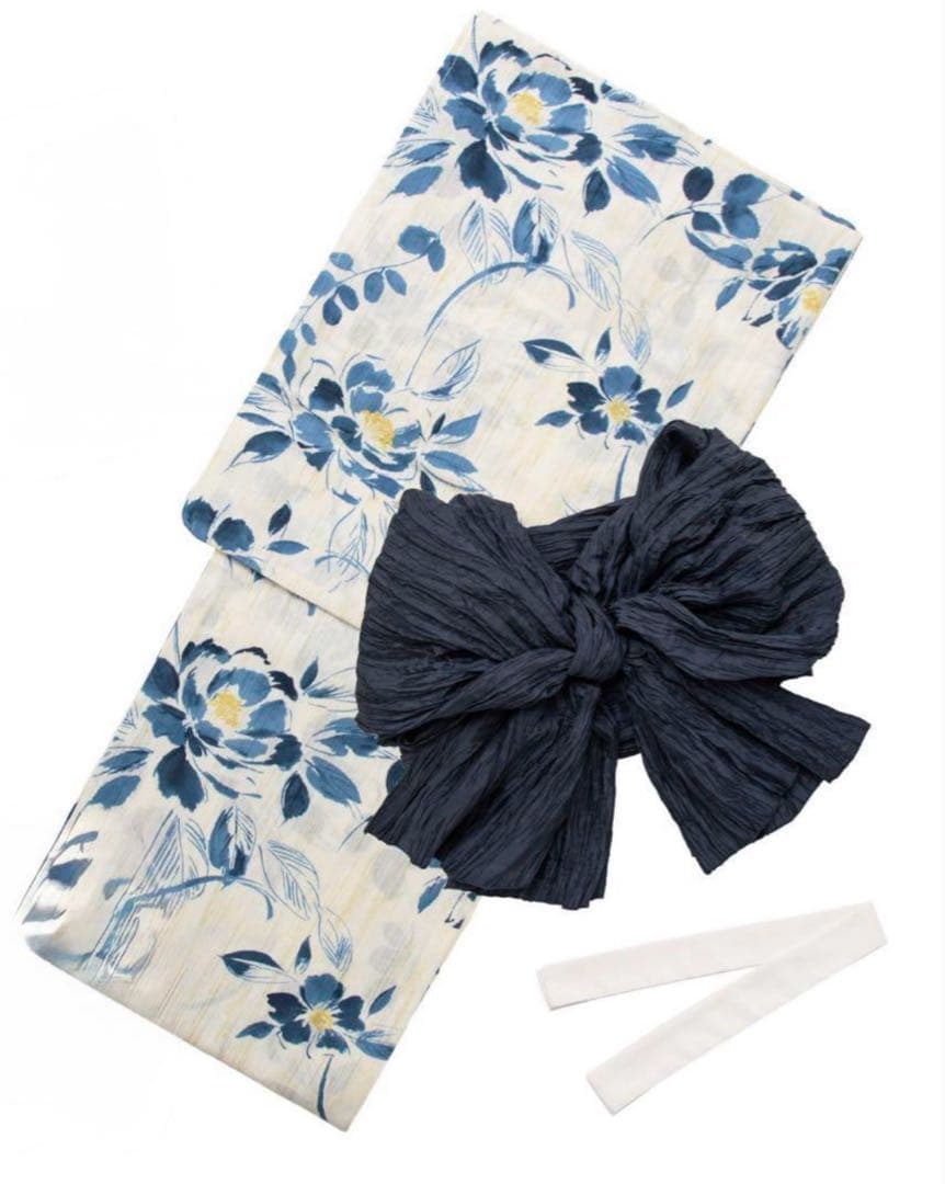 Dita「泡沫の花しらべ」浴衣セット 下駄なし