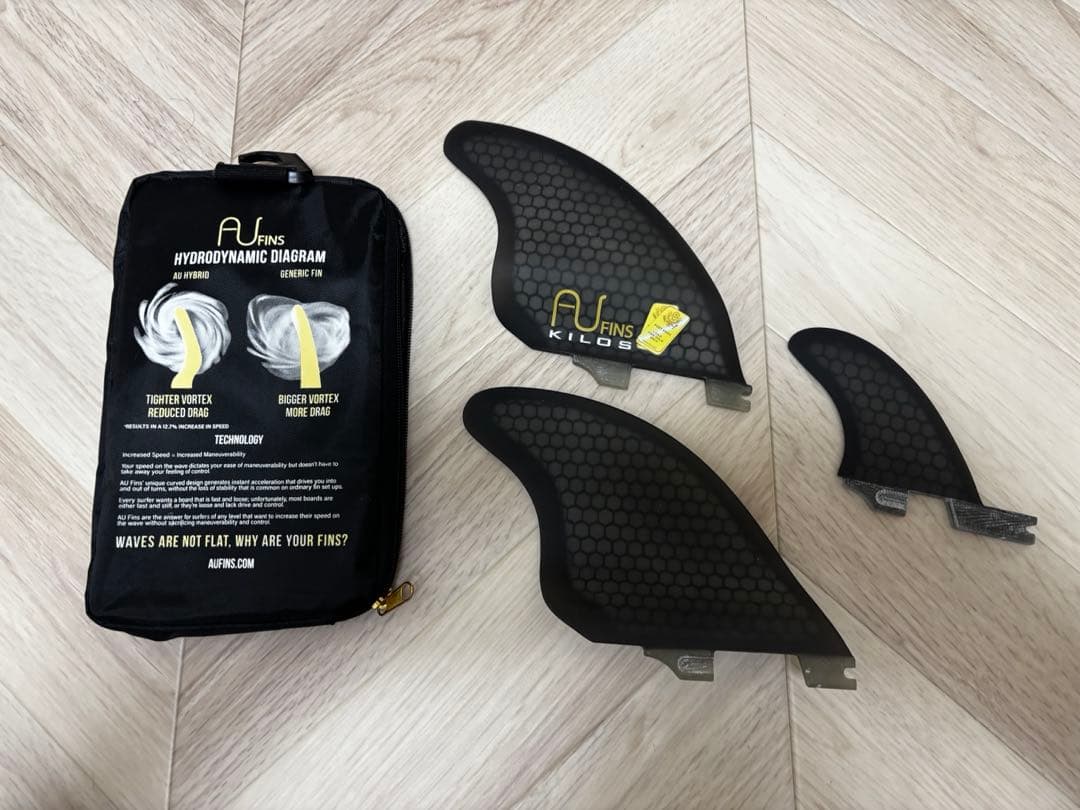 FCS2 AUフィン ツインフィン 2＋1 ツインスタビ AUFins トレイラ