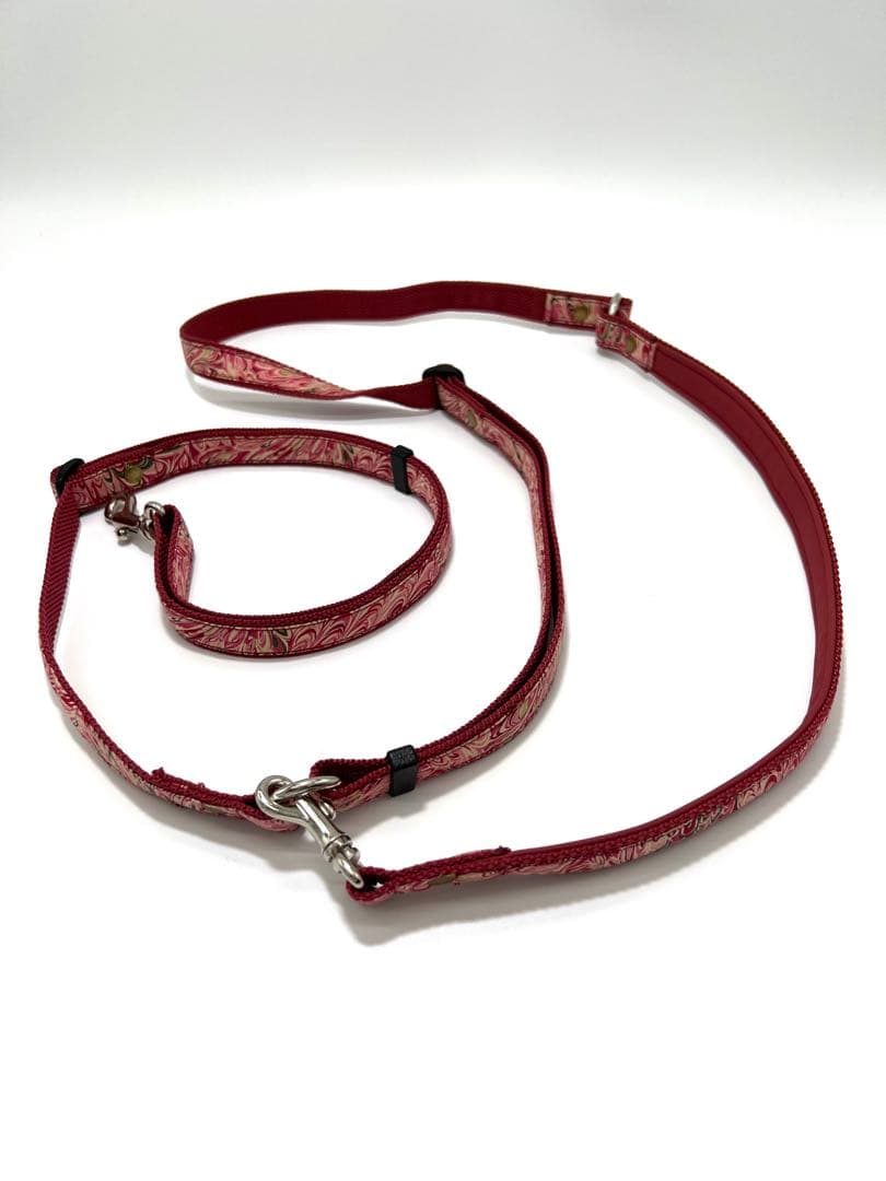 犬　首輪とショルダーリードのセット ハンドメイド