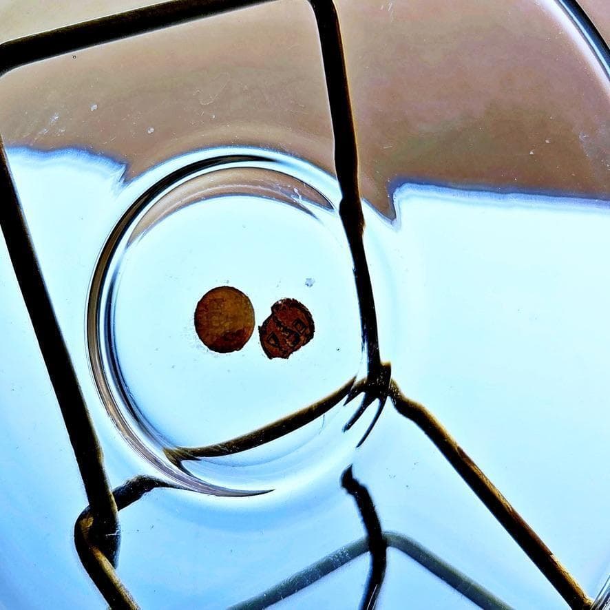 輝くオールドバカラ シンプルなコフレ 小物入れ 1936年以降