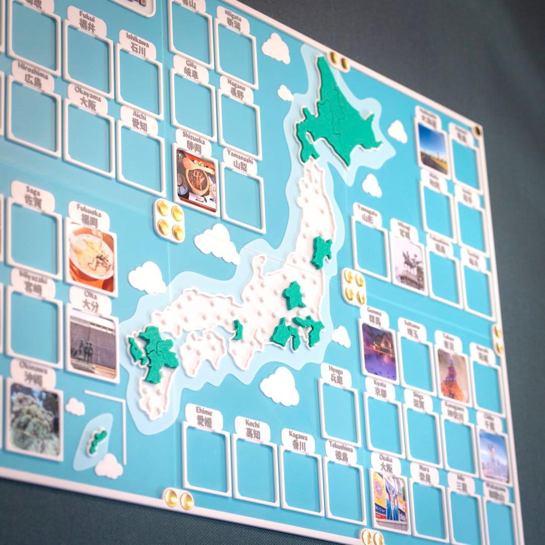 無地プレートセット！人生の実績解除パズル 日本地図 パズル 写真 フォトフレーム