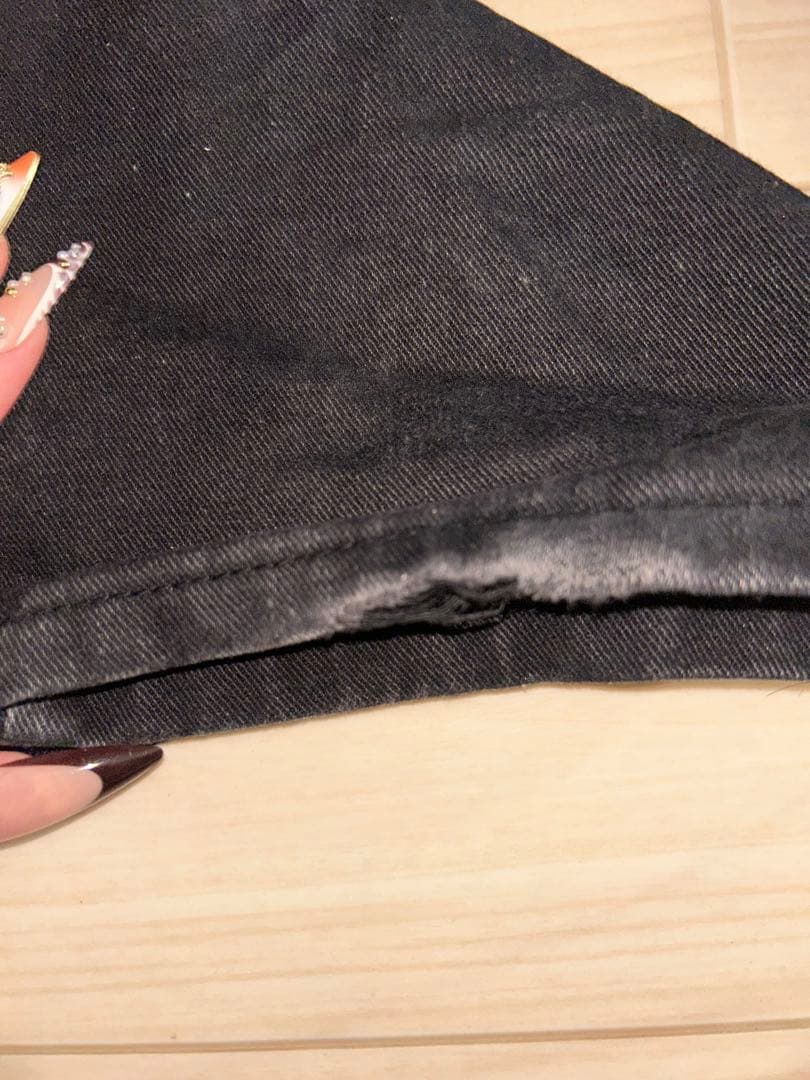 Dime ブラックデニム Mサイズ