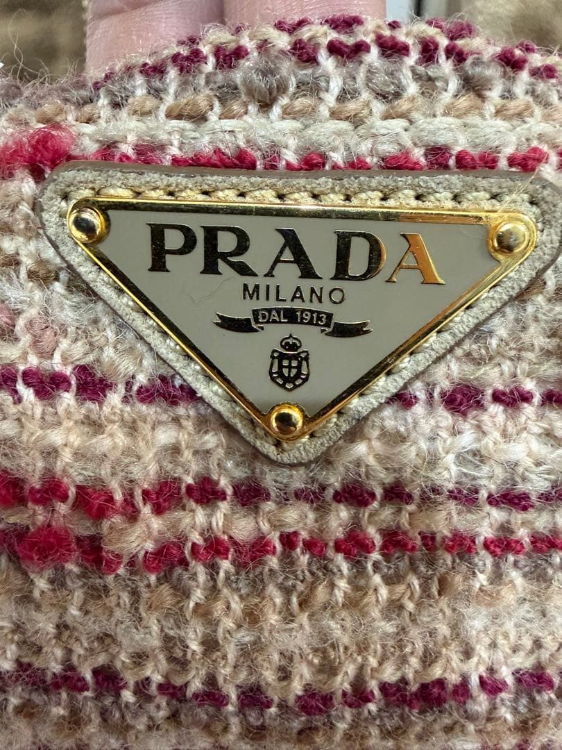 PRADA ツイード カナパトート
