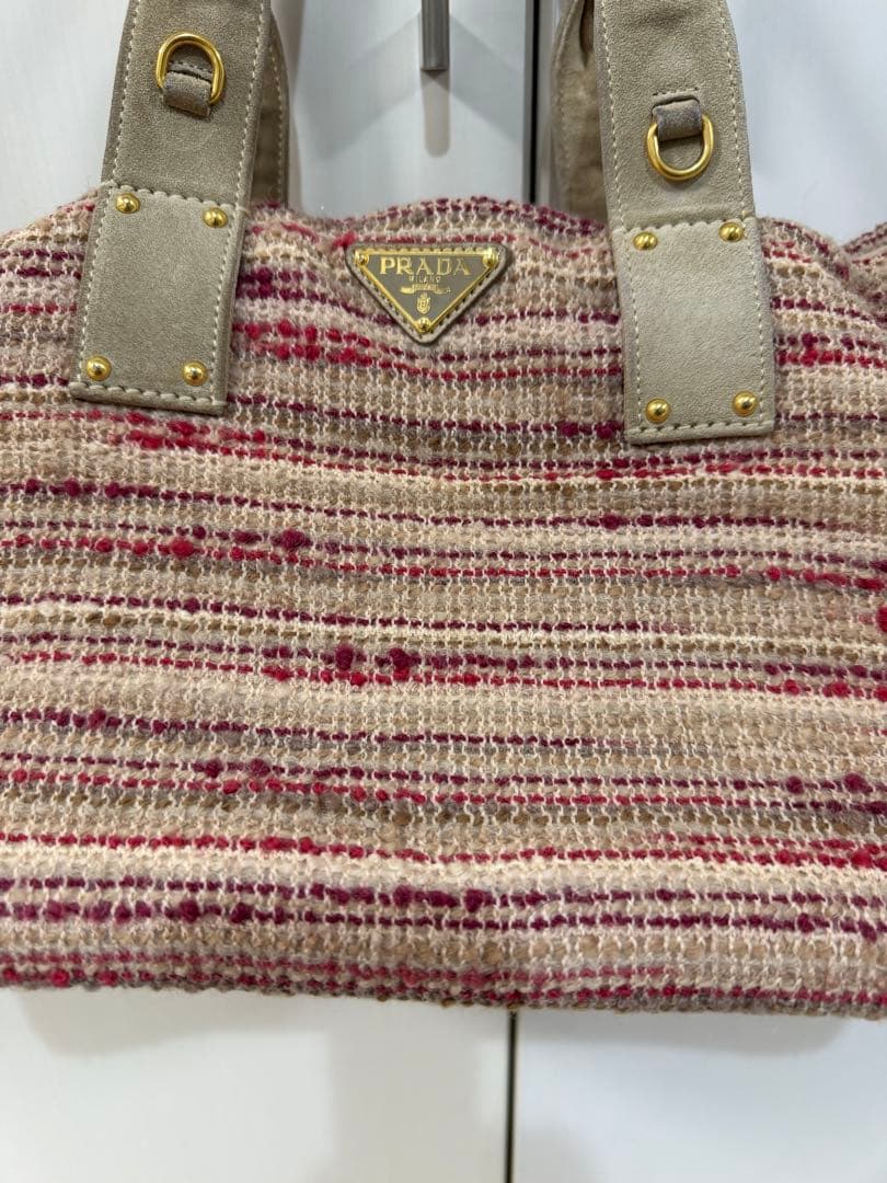 PRADA ツイード カナパトート