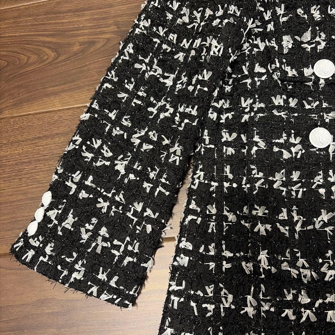 グレースコンチネンタル　ダイアグラム　ツイードジャケット　36 ジュールトルニエ