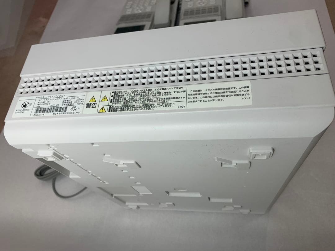★NTT ビジネスフォン αN1×5台・主装置 N1S-ME-1・取り付けステー