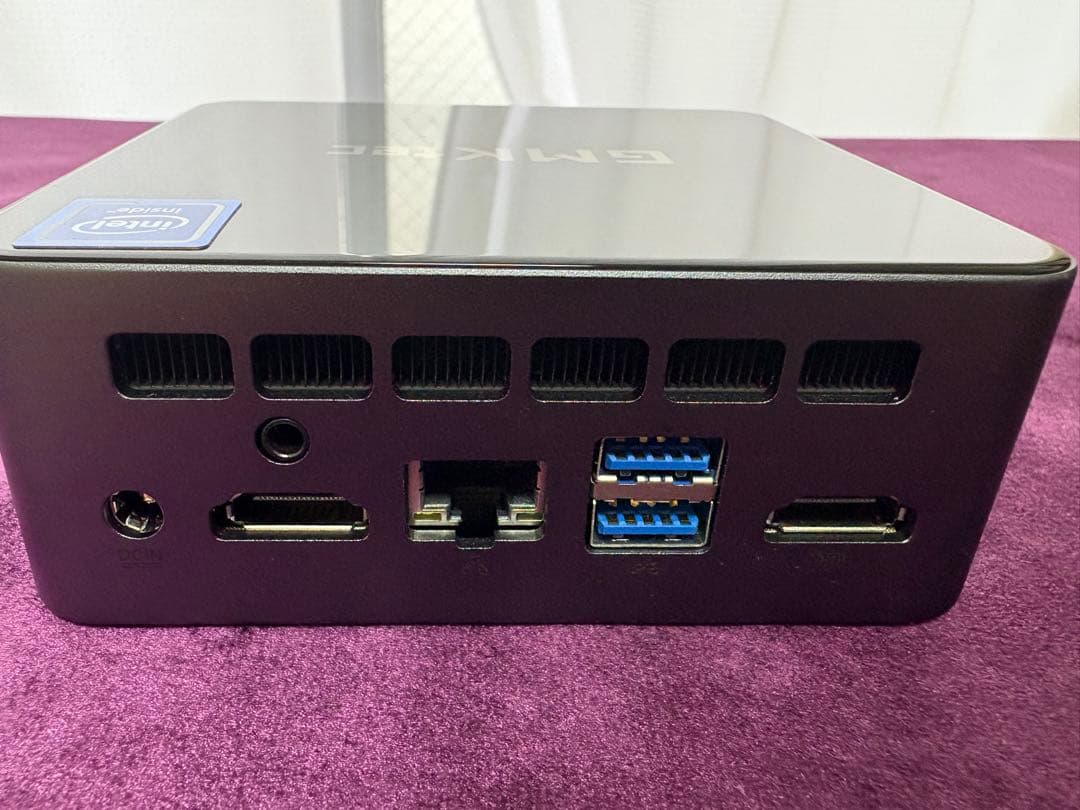 【限界値下げ】GMKtec ミニPC Intel搭載 黒