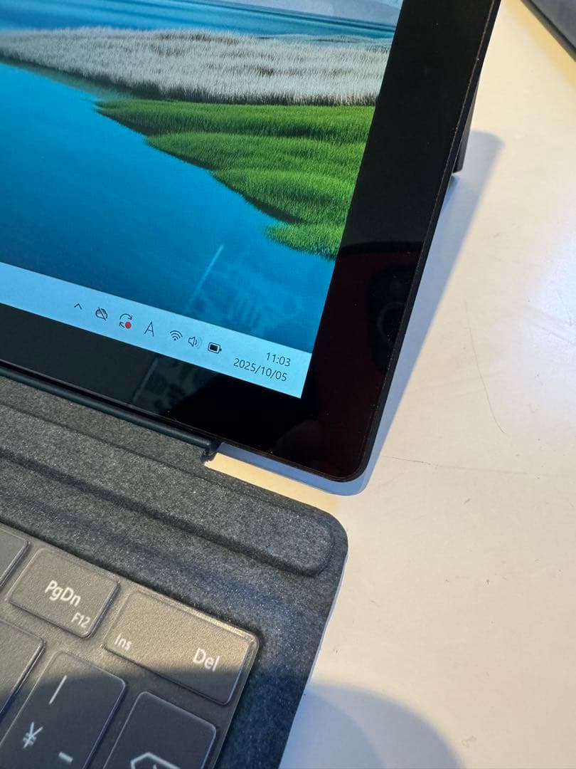 surface Pro7 8G/256G Office2021 黒　ケース無