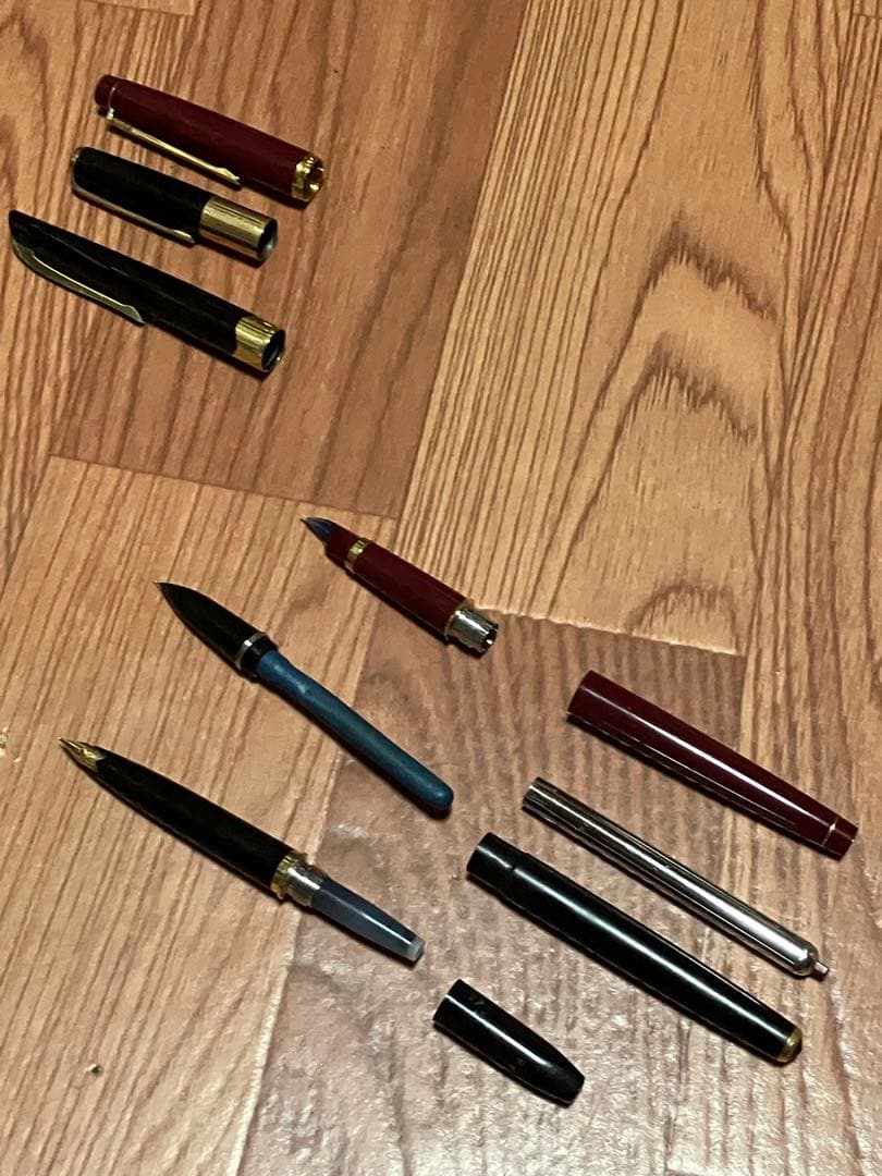 PILOT 万年筆 3本セット ペン先 14K 2本 18K 1本 パイロット