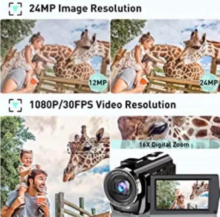 最新最先端の超高感度COMSセンサー搭載❣ハイスペックモデル♪❤ビデオカメラ