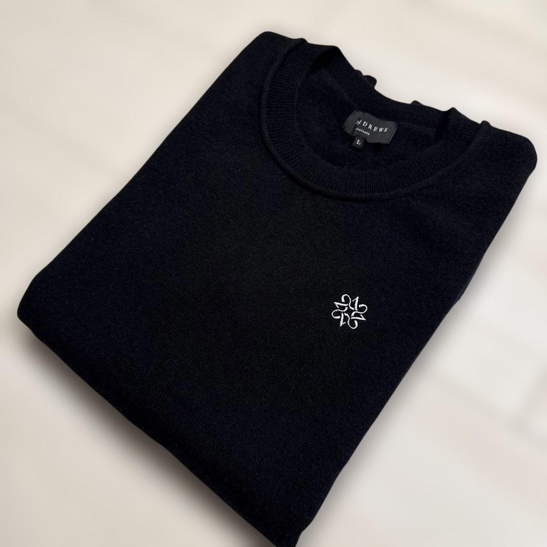 セントアンドリュース　レディース　カシミヤ100% 長袖　ニット　セーター　L