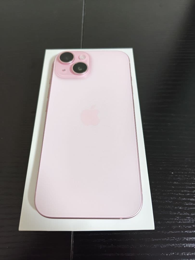 iPhone15 ピンク 本体 (動作確認済)