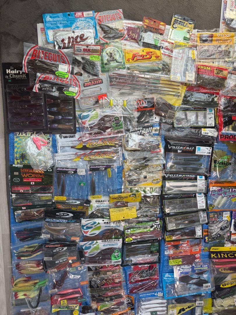 ワーム　超大量セット　バス　ソルト