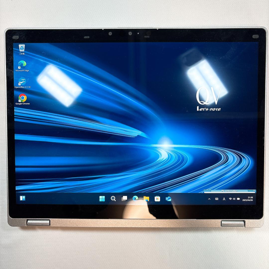 【3K高画質】2in1 タッチパネル レッツノート CF-QV8 705