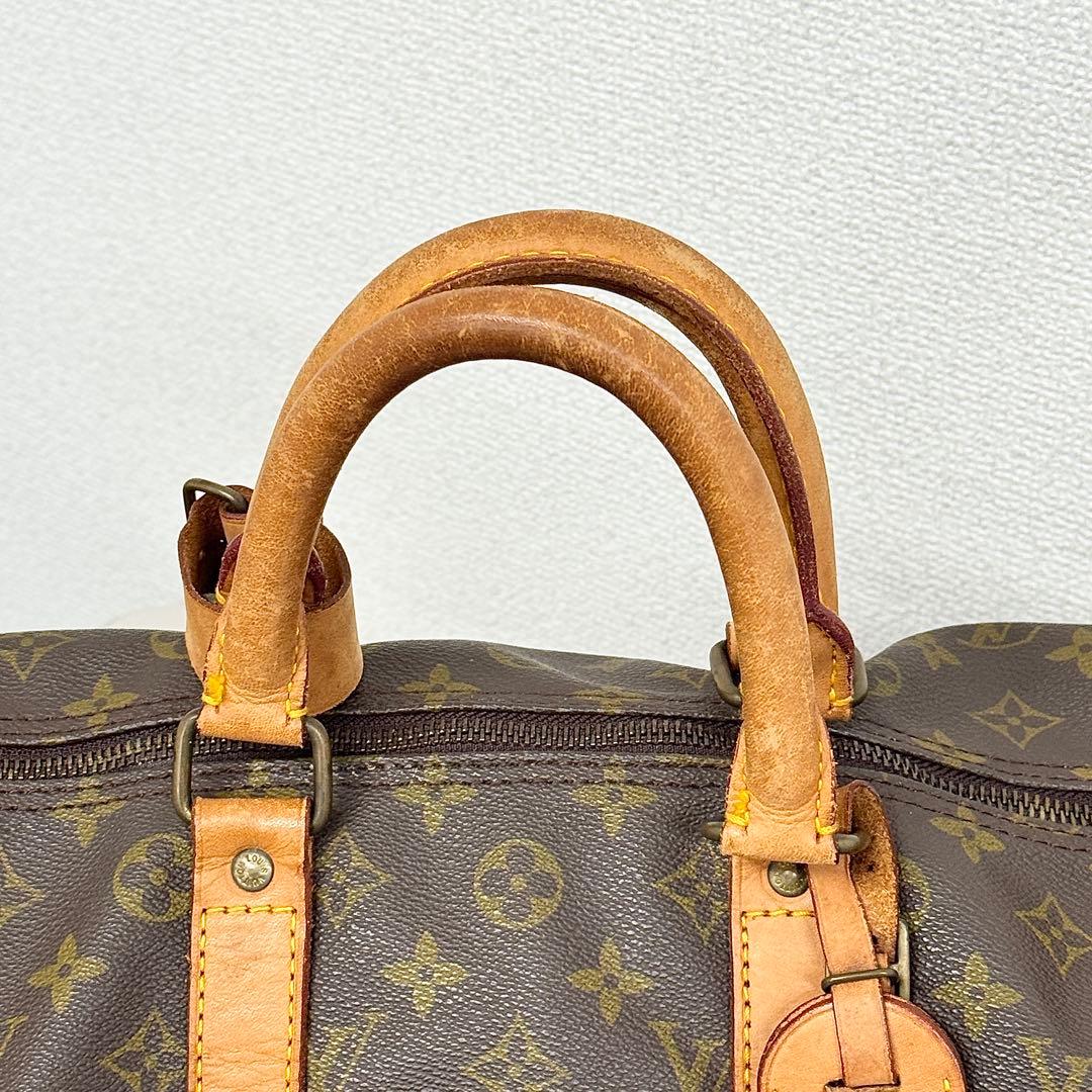 Louis Vuitton ボストンバッグ 中型 ブラウン