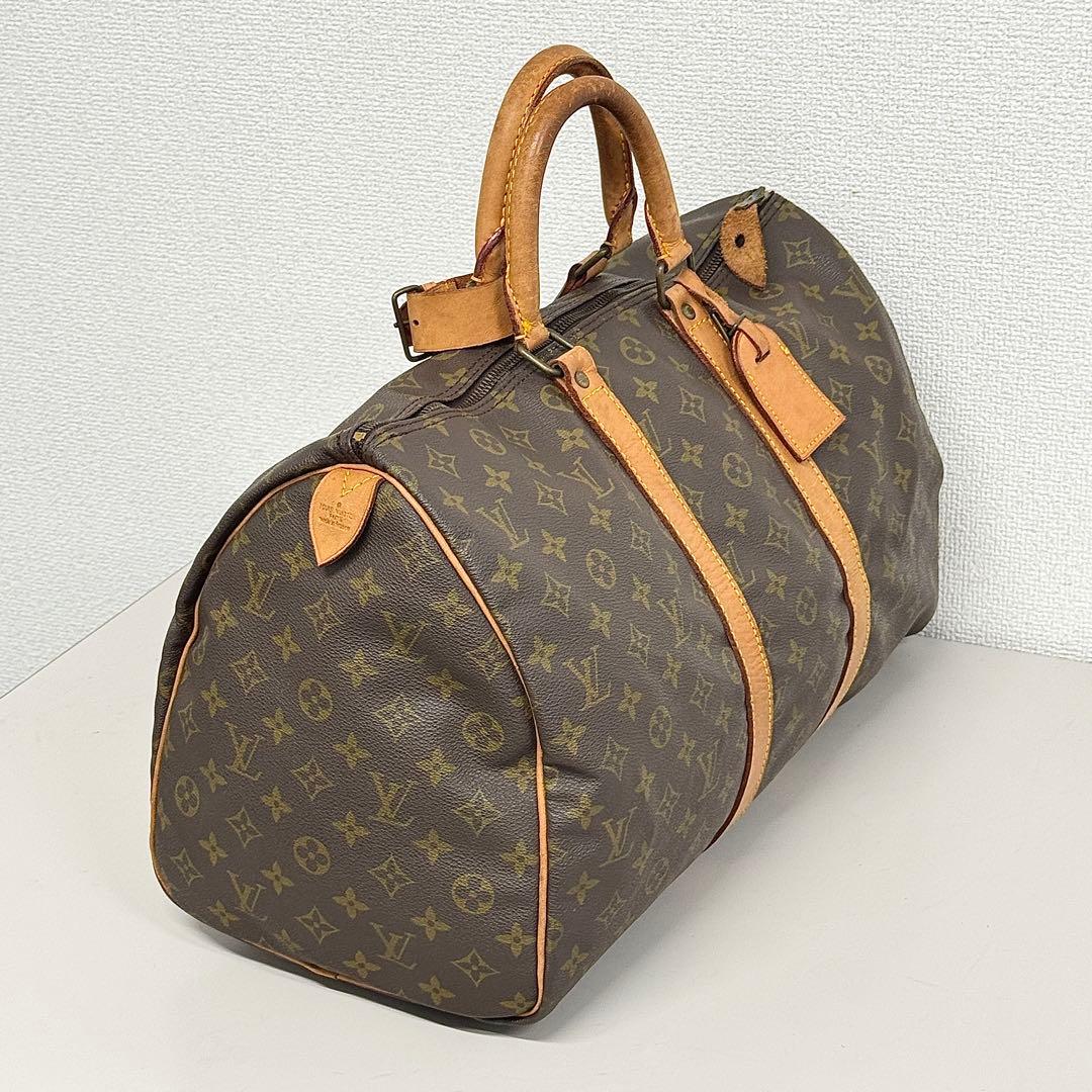 Louis Vuitton ボストンバッグ 中型 ブラウン