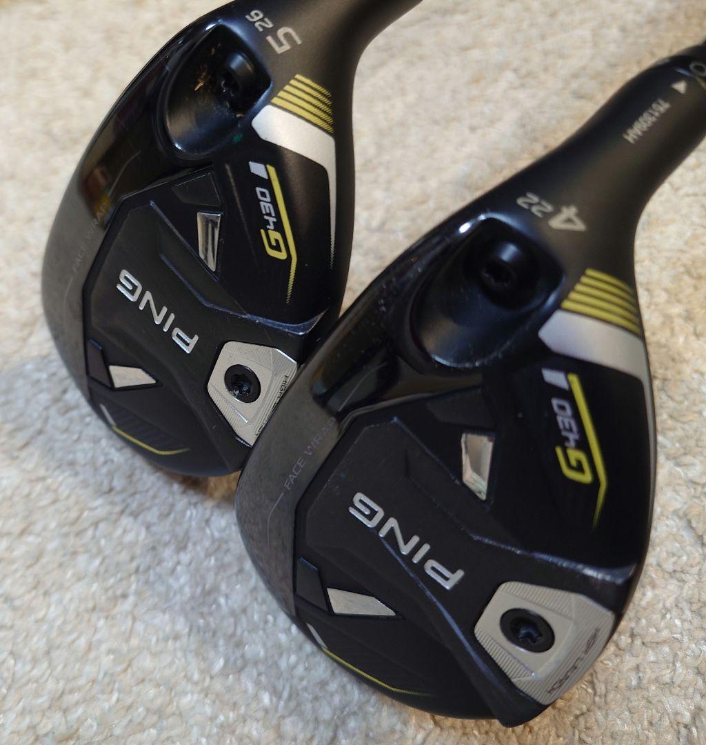 ヘッドのみ　G430 ハイブリッド 4番/5番 5U PING ユーティリティ