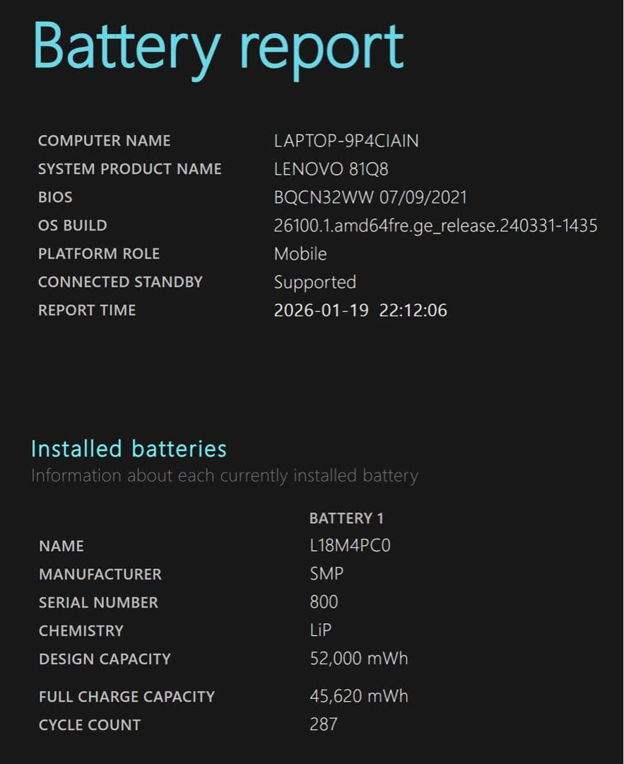 【ジャンク】Lenovo Yoga S940 i7/16GB/SSD無/通電のみ
