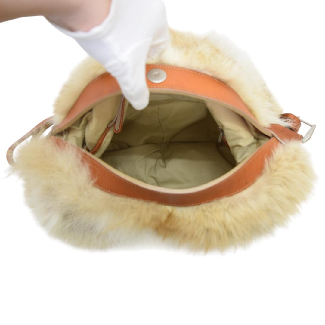 ISAMU KATAYAMA BACKLASH ファーレザーショルダーバッグ