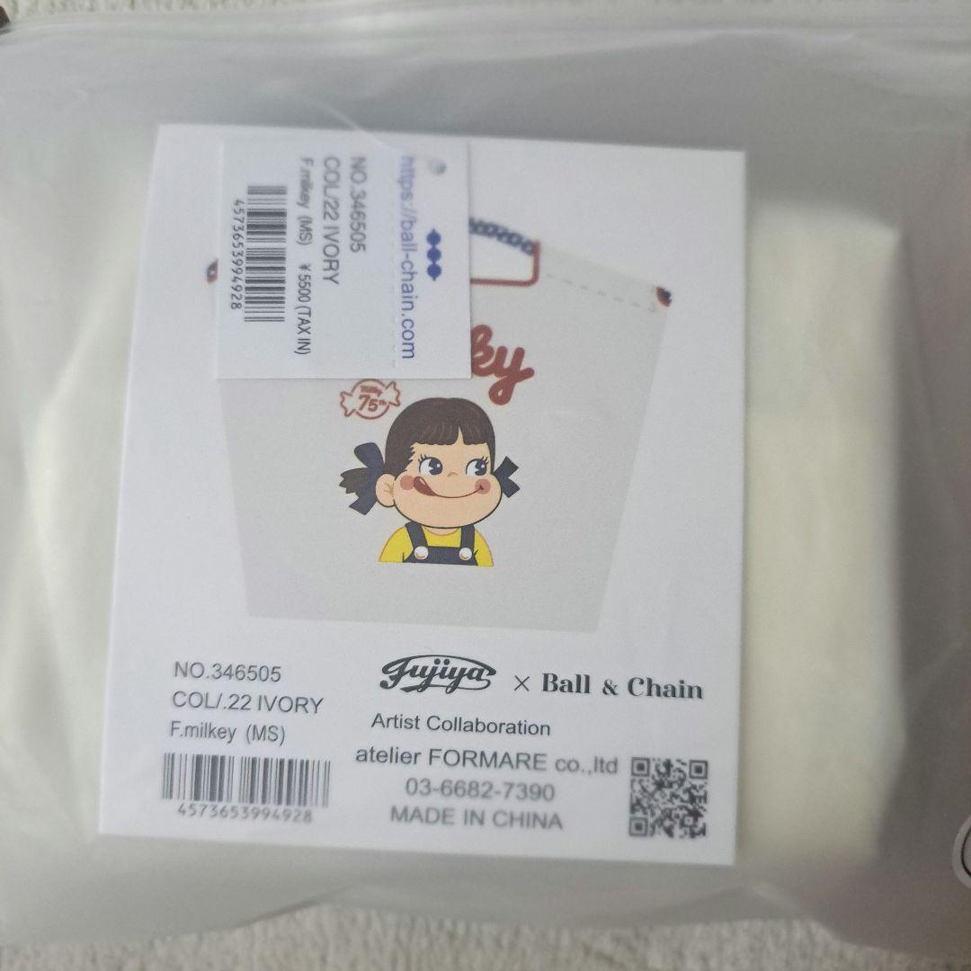 Ball&Chain　不二家　ペコちゃん　エコバッグ