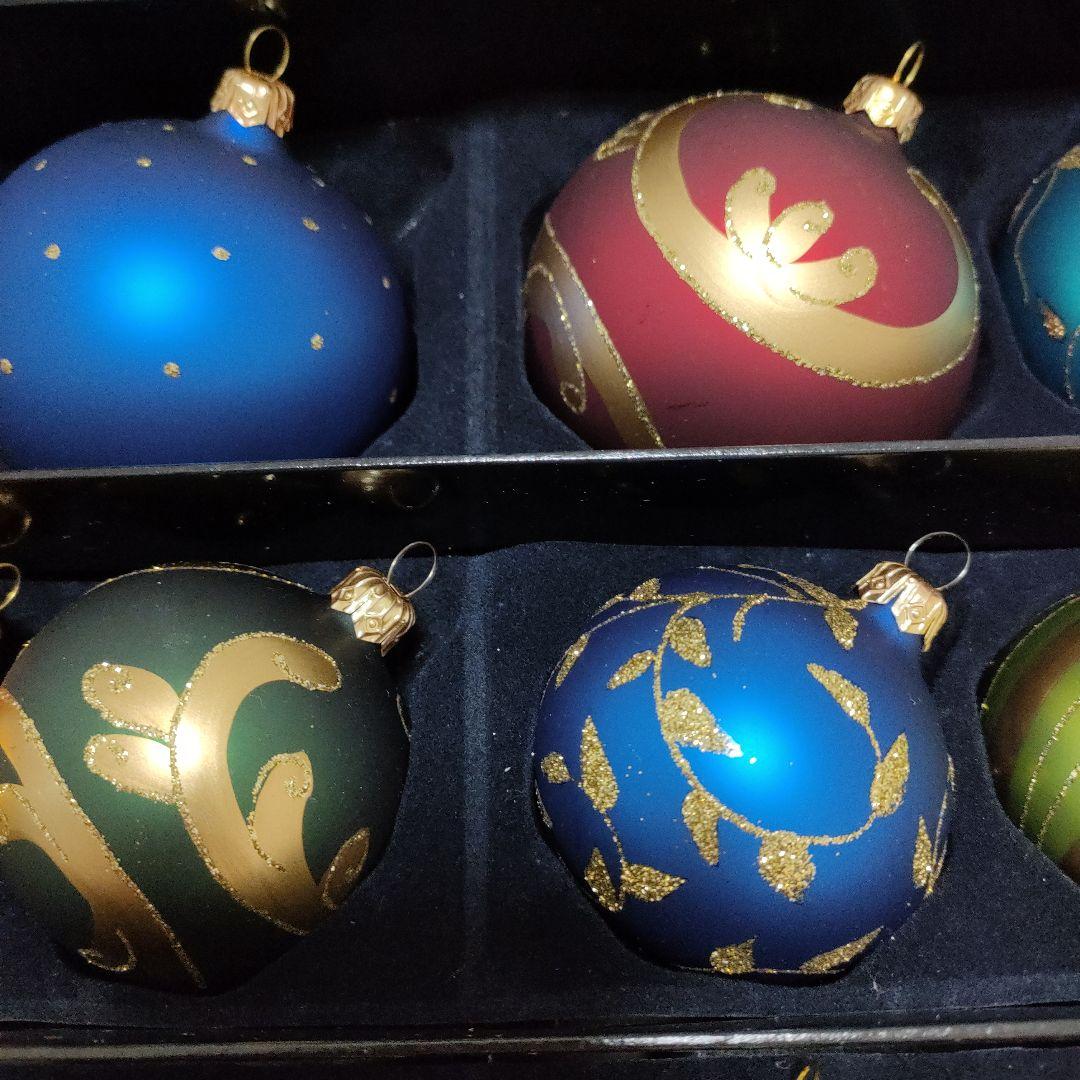 28 値下!!Poland製ガラス　クリスマスオーナメント 26個セット　高級品