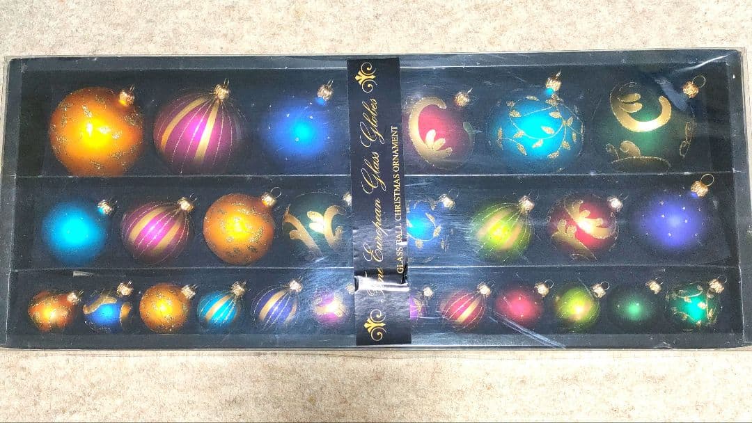 28 値下!!Poland製ガラス　クリスマスオーナメント 26個セット　高級品