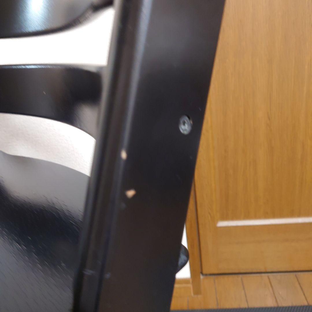 ストッケ　トリップトラップ　椅子　ブラック　廃盤のナンバー6です