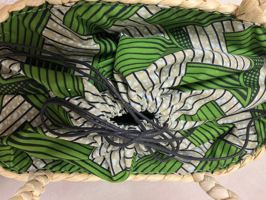 【極美品】イアパピヨネ earPAPILLONNER かごバッグ レッサーパンダ