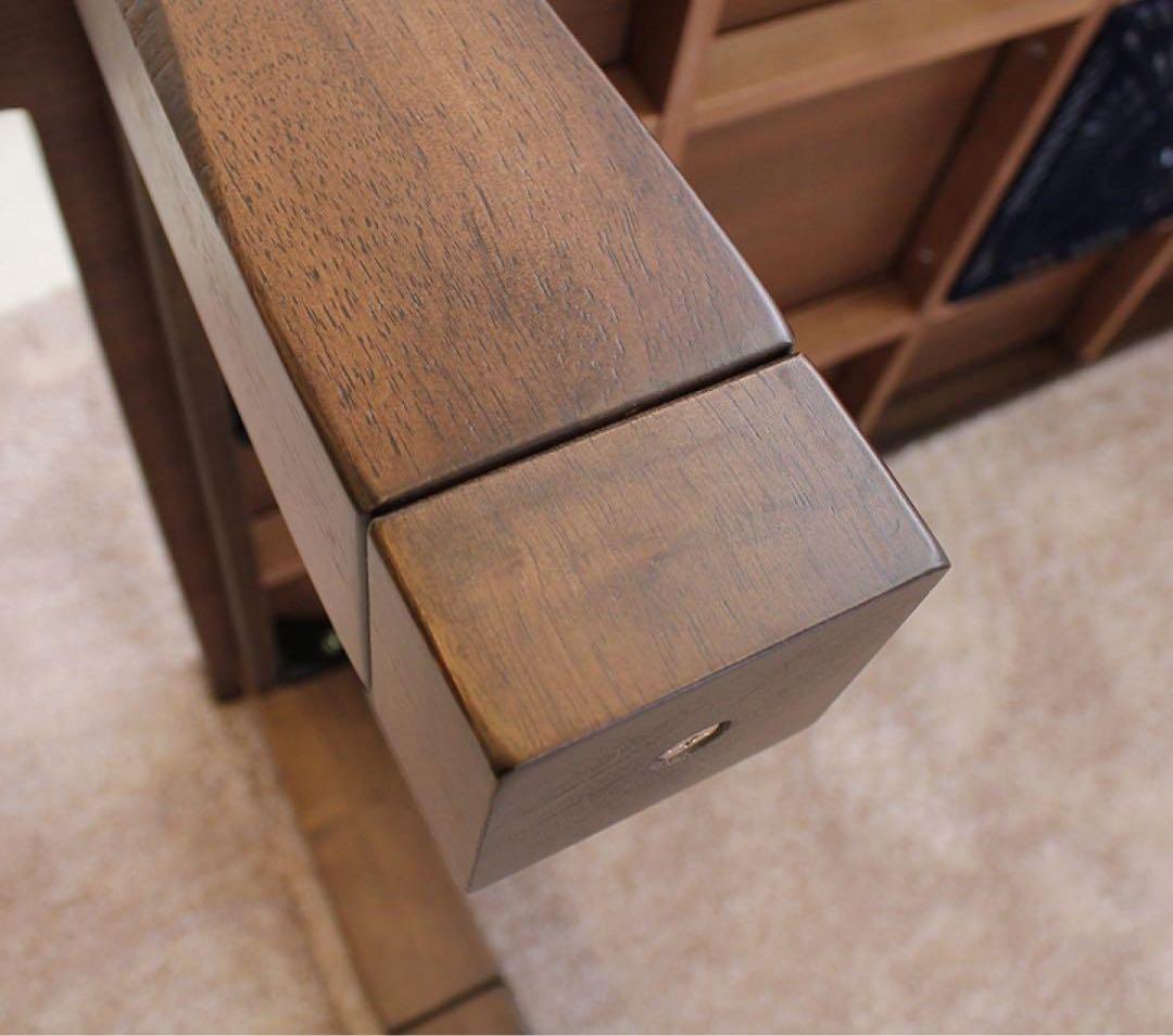 アウトレット☆家具調こたつ 和風モダン 暖卓 炬燵 継脚 長方形 120cm