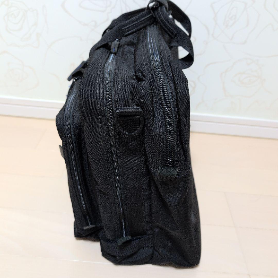 【美品】MANHATTAN PASSAGE ビジネスバッグ 黒　#8003-K