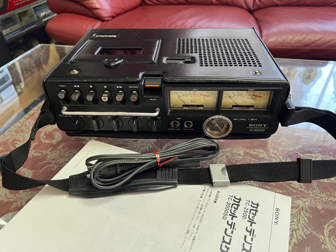 希少SONYソニー TC-3000SDデンスケ3000カセット中古品動作品美品