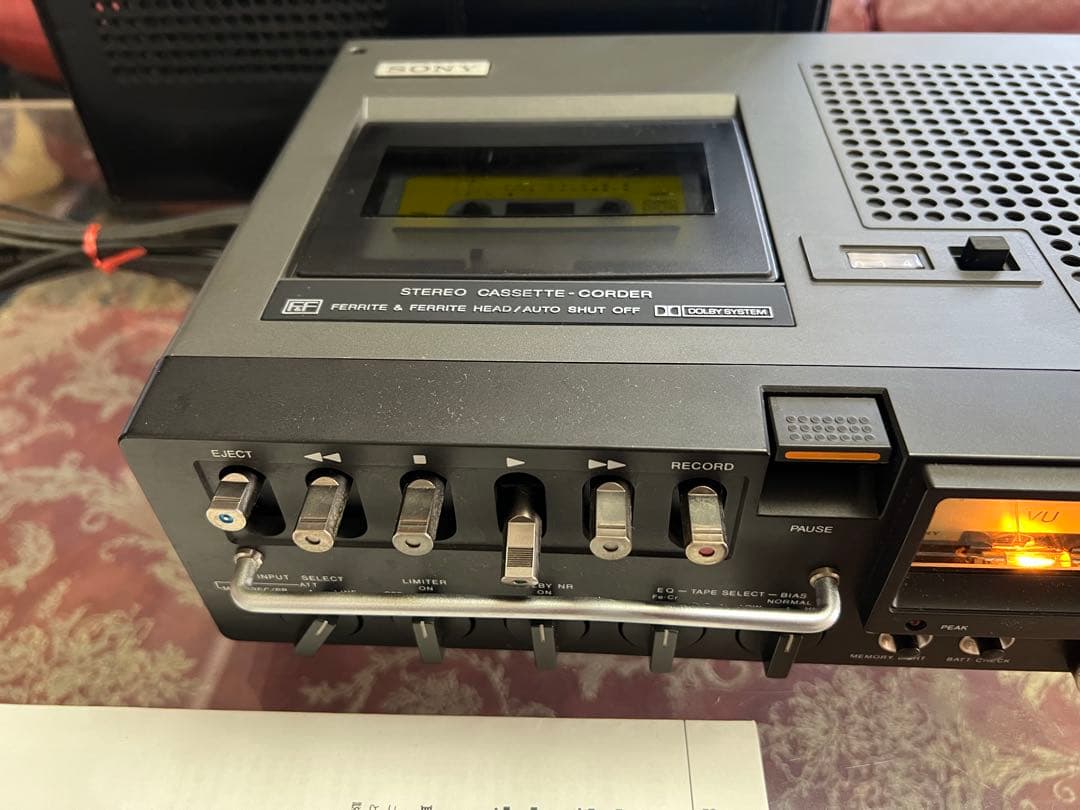希少SONYソニー TC-3000SDデンスケ3000カセット中古品動作品美品