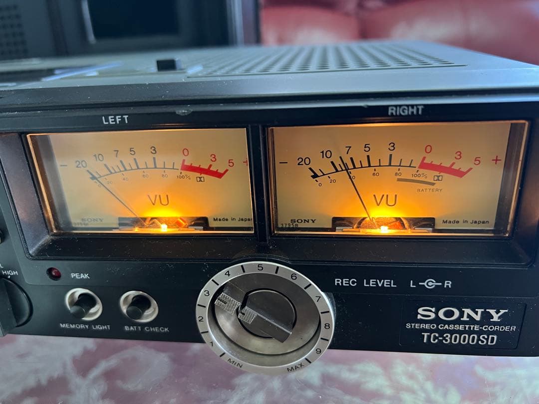 希少SONYソニー TC-3000SDデンスケ3000カセット中古品動作品美品