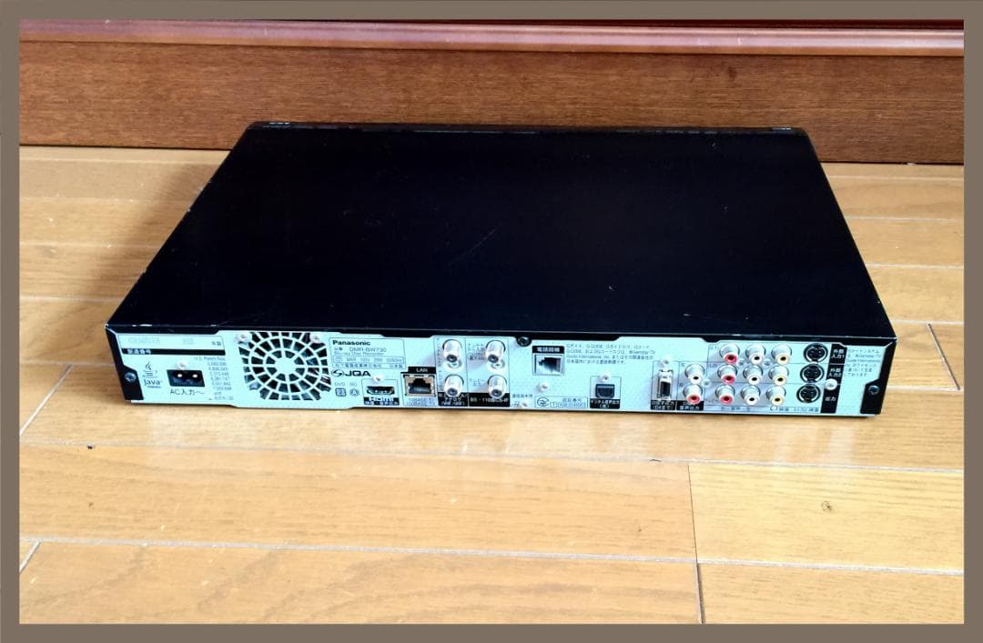 Panasonic ブルーレイ W録対応 動作良品 DMR-BW730