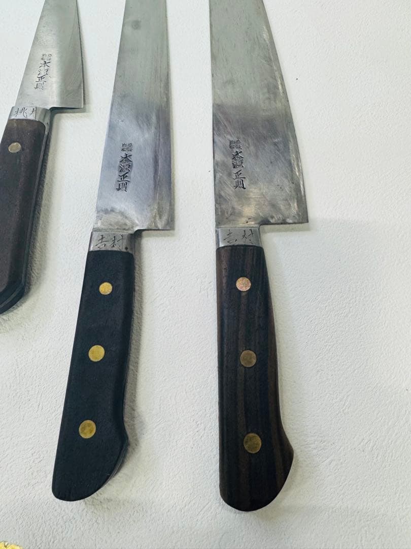 本源正則　TAMAKŌ 包丁　牛刀 約15cm 約29.5cm 約30cm別作