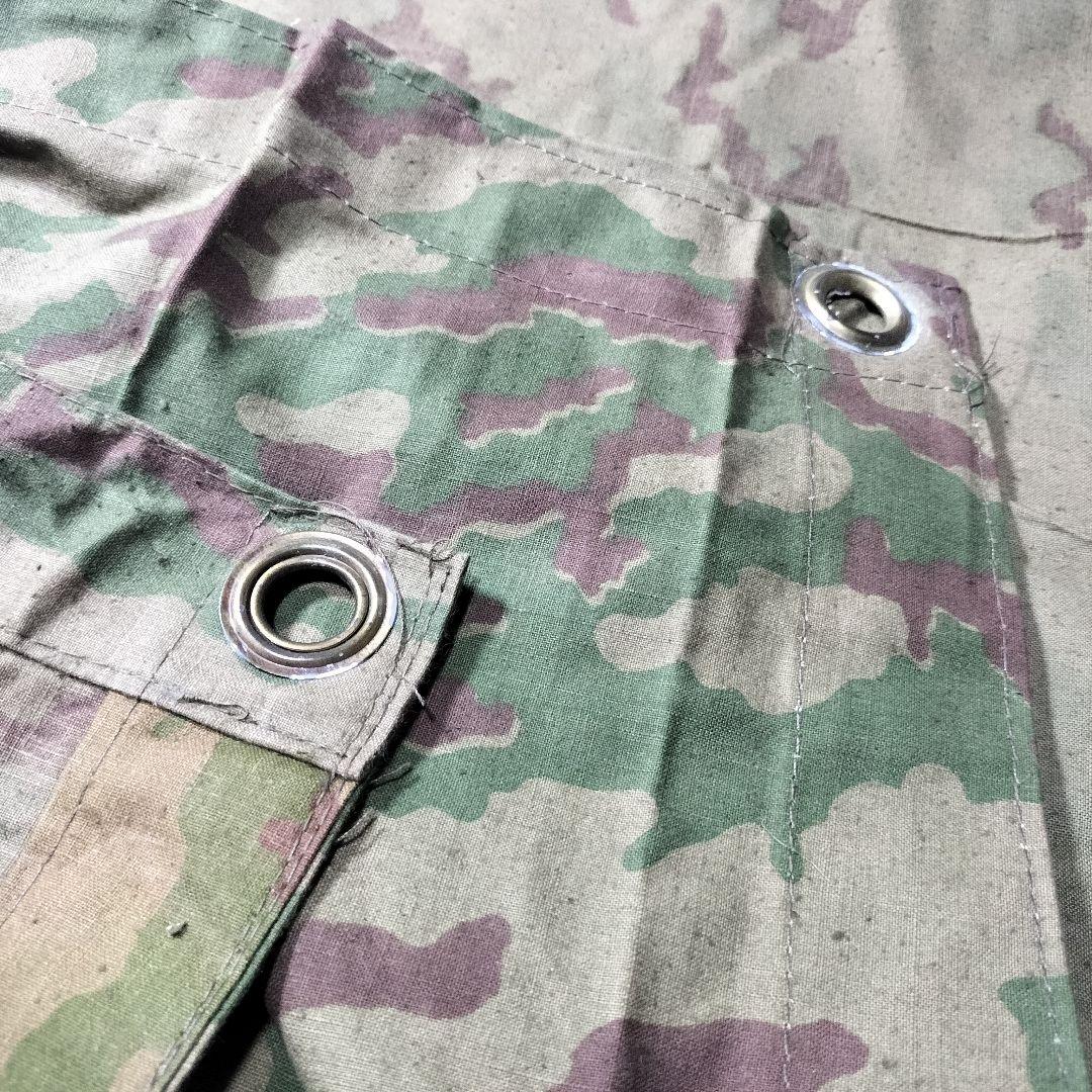 ロシア軍 実物 VSR-93 迷彩 パラトカ ポンチョ テント タープ 2枚