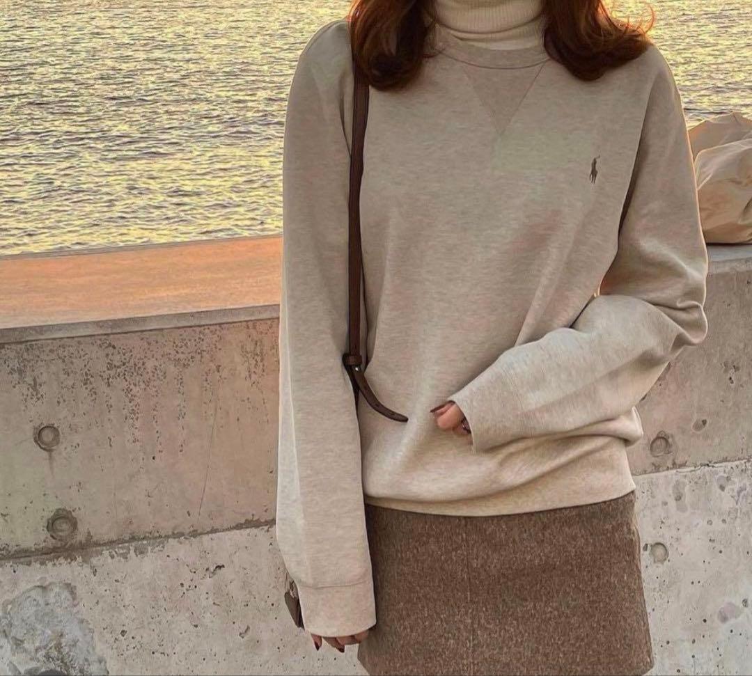 【新品未使用タグ付】ポロラルフローレン定番大人気ガジェット裏起毛スウェット