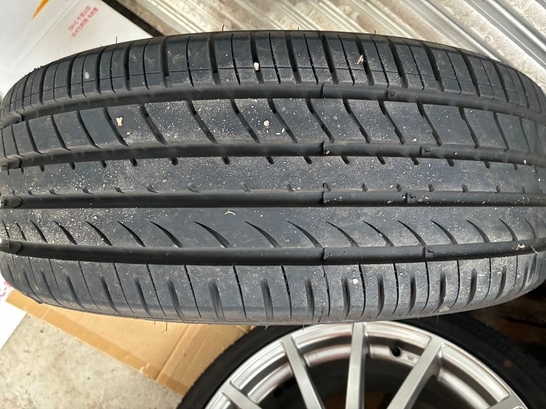 【美品】スバル STI オプション 純正 ホイール 4本 18インチタイヤセット