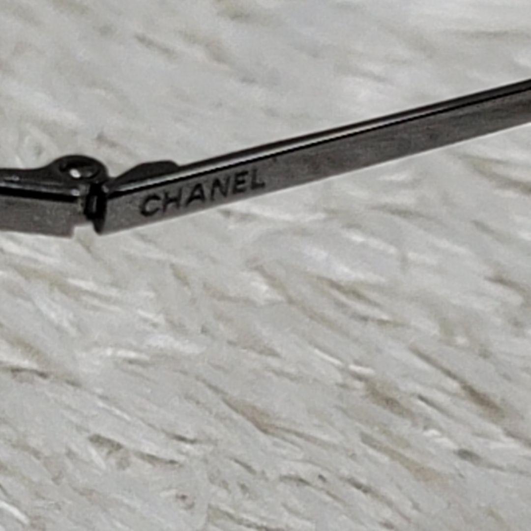 美品✨CHANEL シャネル スポーツスタイル サングラス ブルー系 保存袋