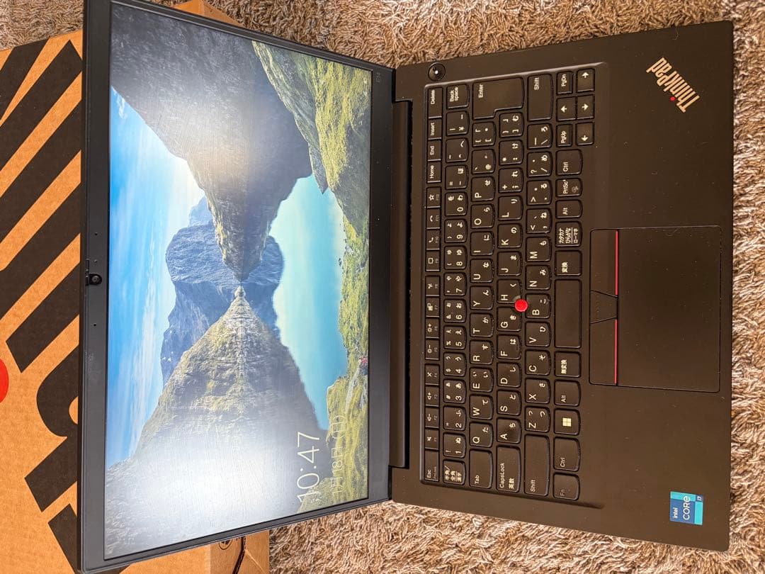ThinkPad E14 GEN2 ノートPC Windows本体 箱付き