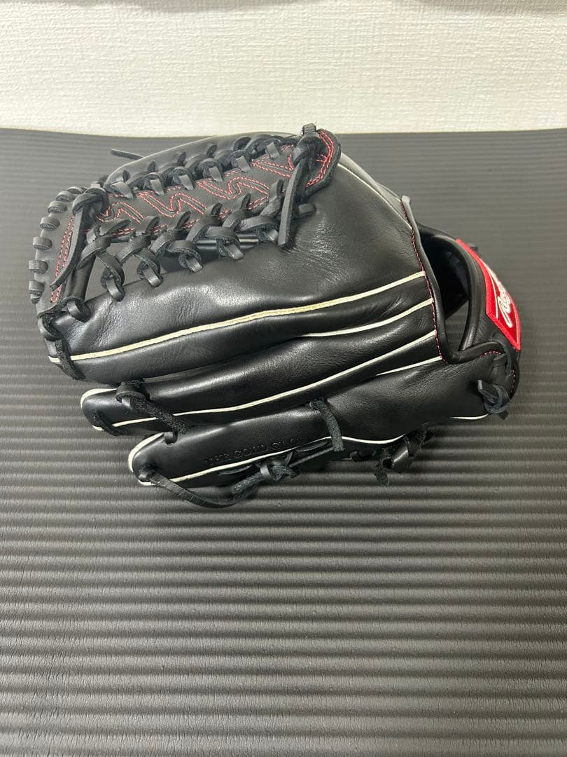 Rawlings ブラック 軟式グローブ　両投用