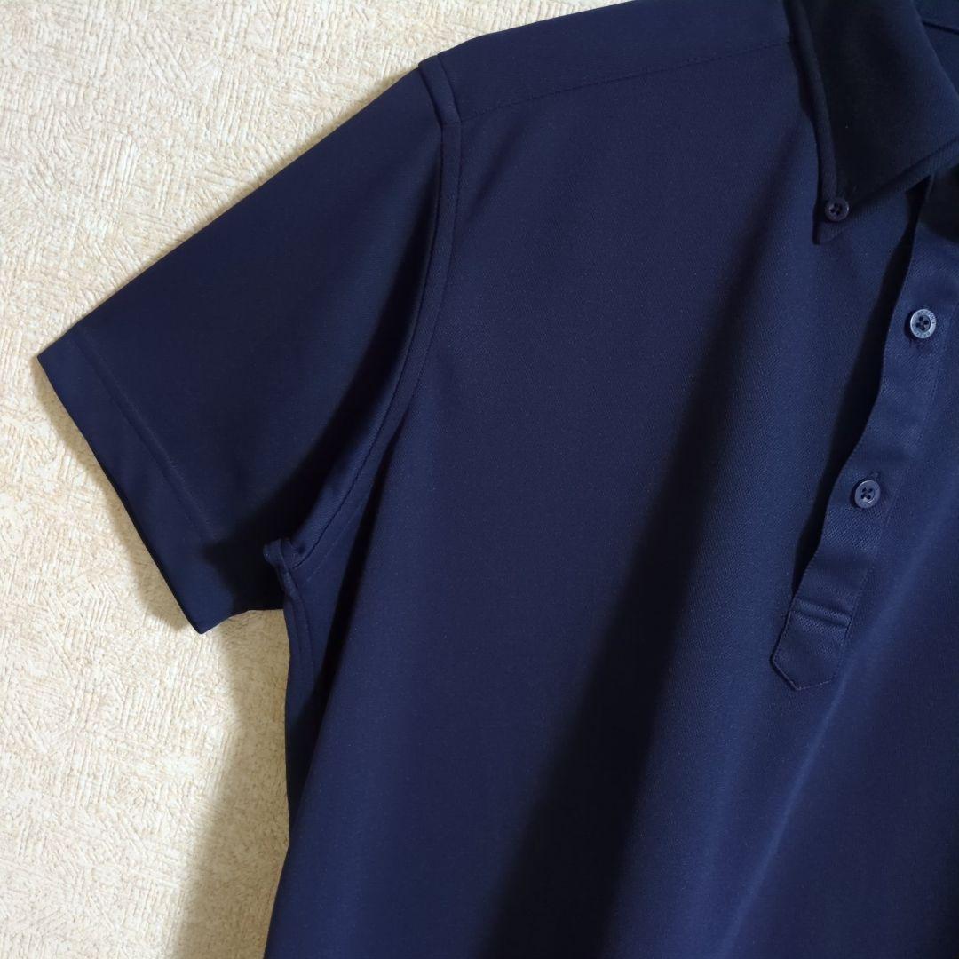 ブリーフィングゴルフ ポロシャツ ゴルフウェア ネイビー L